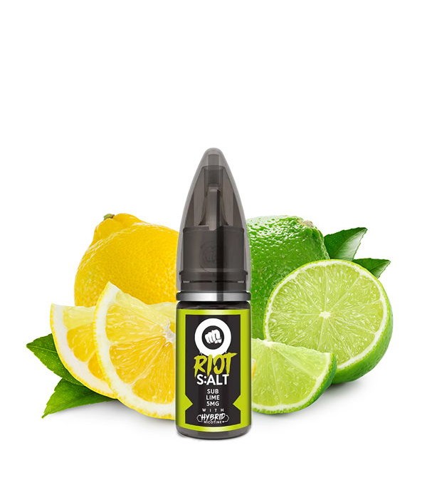 Sub Lime Hybrid Nikotinsalz Liquid Riot Salt