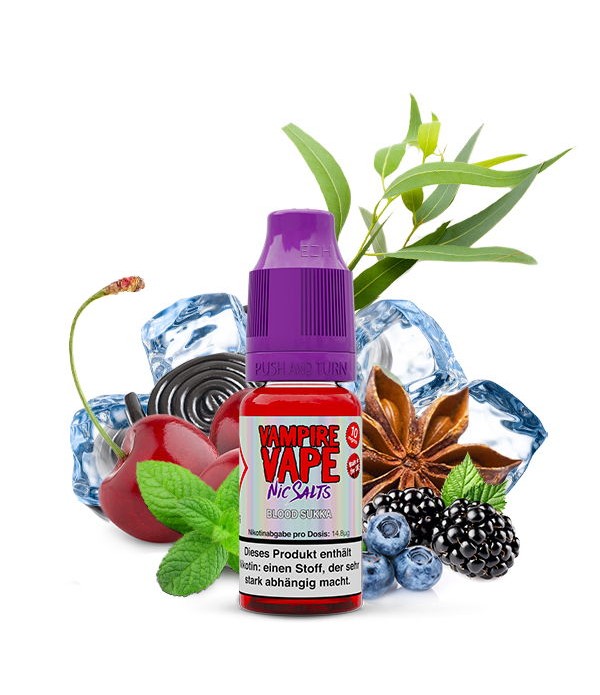 Blood Sukka Nikotinsalz Liquid Vampire Vape