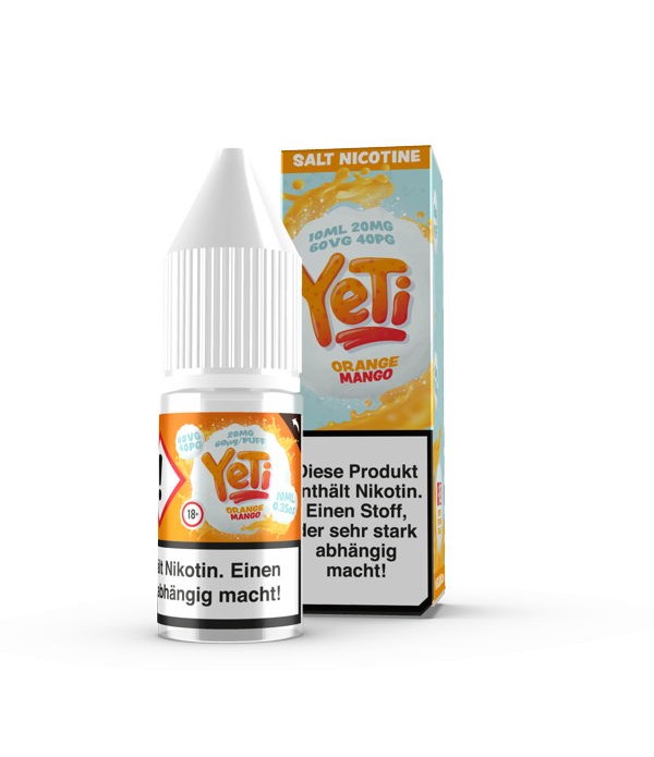 Orange Mango Nikotinsalz Liquid Yeti