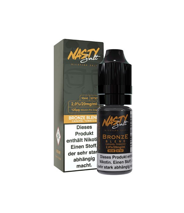 Bronze Blend Nikotinsalz Liquid Nasty Juice
