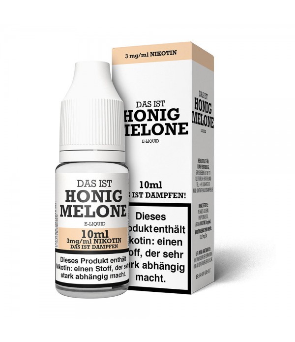 Honigmelone Liquid Das ist Dampfen