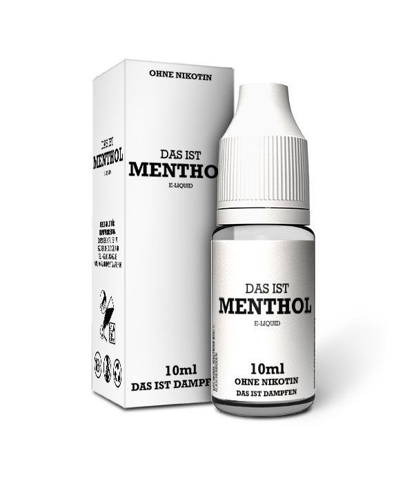 Menthol Liquid Das ist Dampfen