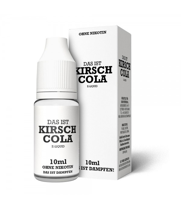 Kirsch Cola Liquid Das ist Dampfen