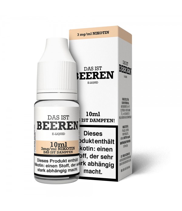 Beeren Liquid Das ist Dampfen