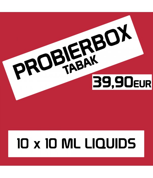 Liquid Probierbox Tabak