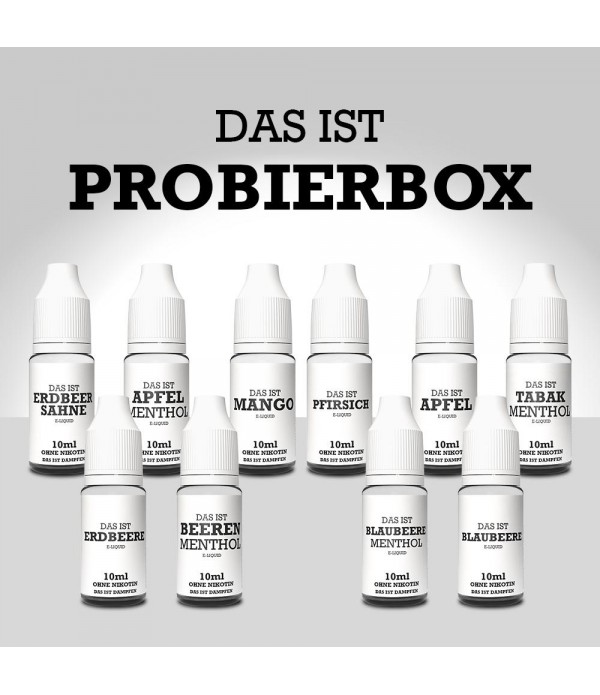 Liquid Probierbox 2 Das ist Dampfen