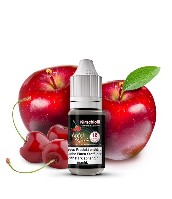 Apfel Kirsch Nikotinsalz Liquid Kirschlolli