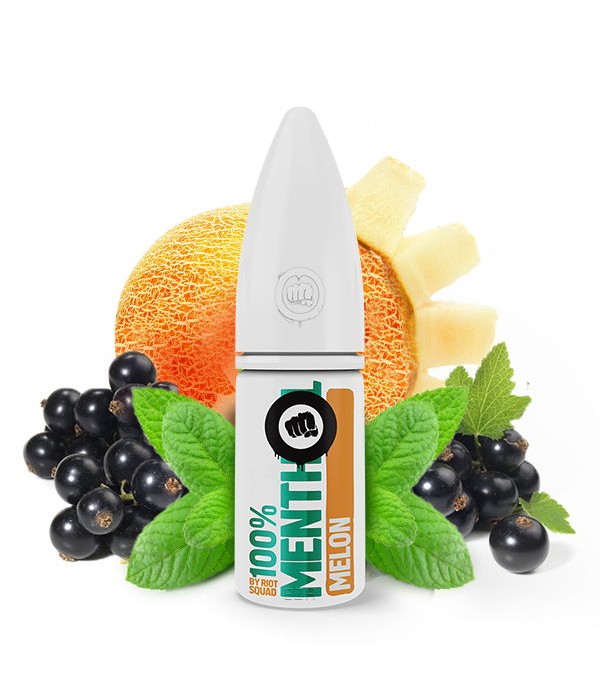 Melon Hybrid Nikotinsalz Liquid Riot Salt 100% Menthol